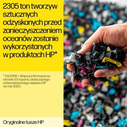 HP Oryginalny wkład z błękitnym atramentem 937