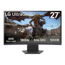 MONITOR LG LED 27" 27GS60QC-B 180Hz