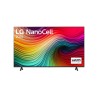 LG 75NANO82T3B Telewizor 190,5 cm (75") 4K Ultra HD Smart TV Wi-Fi Czarny