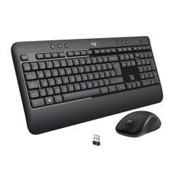 Zestaw klawiatura + mysz membranowa Logitech MK540 920-008685 (USB kolor czarny optyczna 1000 DPI)