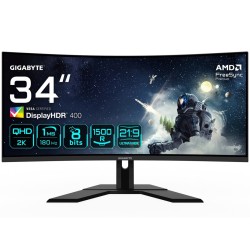 MONITOR GIGABYTE LED 34" G34WQCP rev 2.0 180Hz