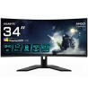 MONITOR GIGABYTE LED 34" G34WQCP rev 2.0 180Hz