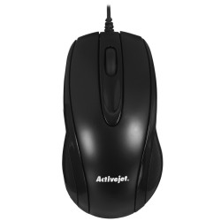 Mysz Activejet AMY-083 (optyczna 1000 DPI kolor czarny)
