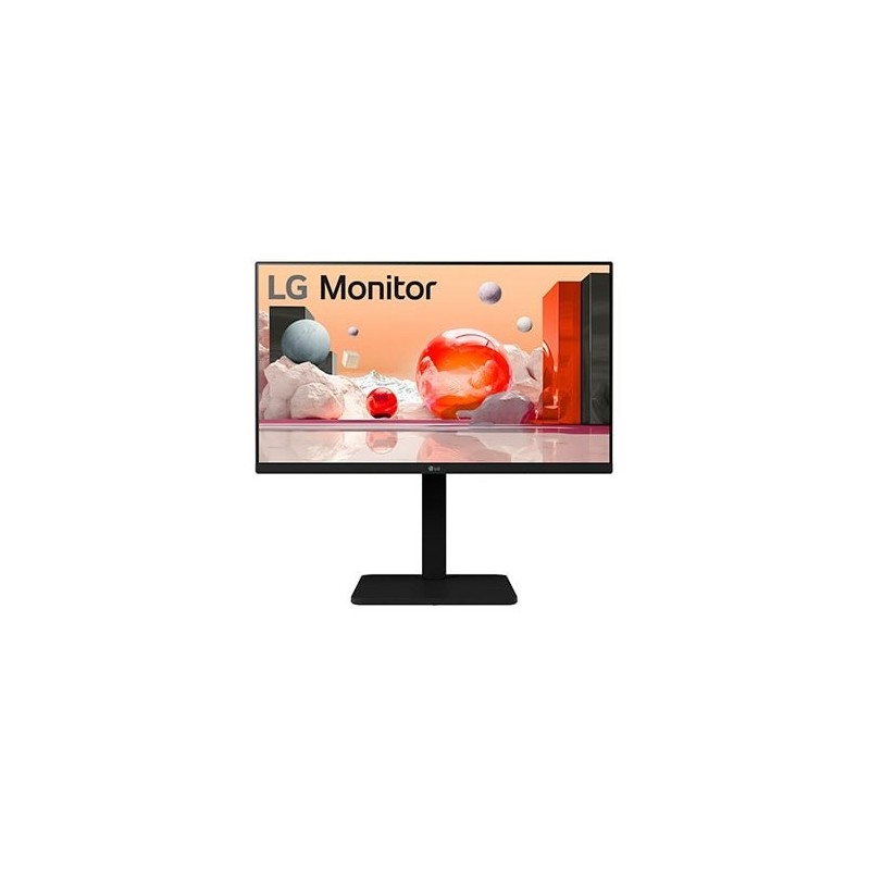 LG 24BA450-B monitor komputerowy 60,5 cm (23.8") 1920 x 1080 px Full HD Czarny