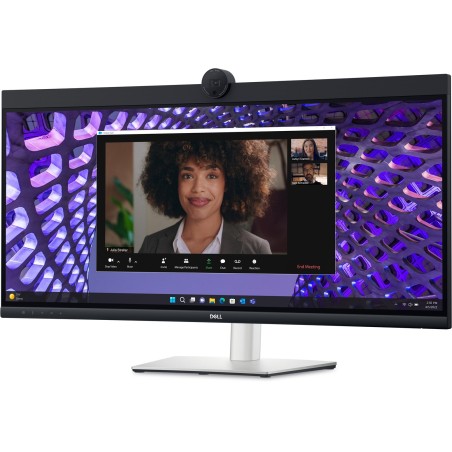 DELL P Series P3424WEB monitor komputerowy 86,7 cm (34.1") 3440 x 1440 px 4K Ultra HD LCD Czarny