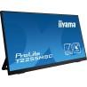 iiyama ProLite T2255MSC-B1 monitor komputerowy 54,6 cm (21.5") 1920 x 1080 px Full HD LCD Ekran dotykowy Czarny