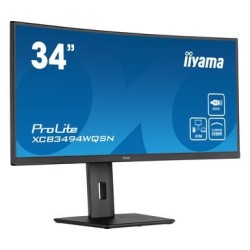 Monitor iiyama ProLite XCB3494WQSN-B5 LED display 86,4 cm (34") 3440 x 1440 px UltraWide Quad HD Czarny