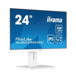 iiyama XUB2492HSU-W6 monitor komputerowy 60,5 cm (23.8") 1920 x 1080 px Full HD LED Biały