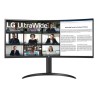 LG 34WR55QK-B monitor komputerowy 86,4 cm (34") 3440 x 1440 px Wide Quad HD Czarny
