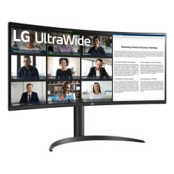 LG 34WR55QK-B monitor komputerowy 86,4 cm (34") 3440 x 1440 px Wide Quad HD Czarny