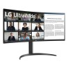 LG 34WR55QK-B monitor komputerowy 86,4 cm (34") 3440 x 1440 px Wide Quad HD Czarny