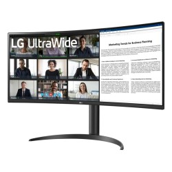 LG 34WR55QK-B monitor komputerowy 86,4 cm (34") 3440 x 1440 px Wide Quad HD Czarny