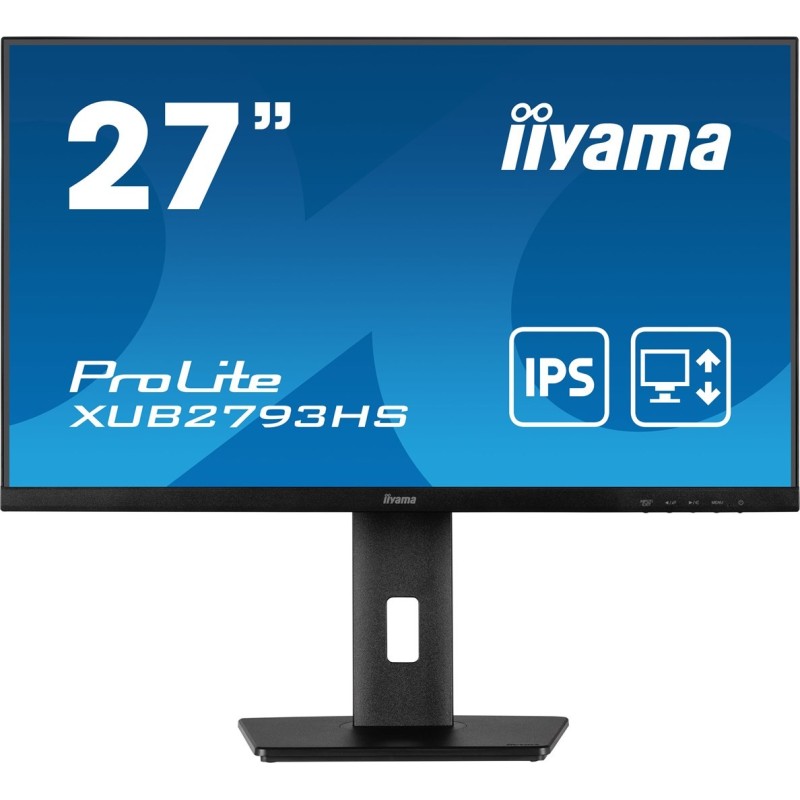 Monitor IIYAMA 68,5 cm (27 cali) XUB2793HS-B7 16:9 HDMI+DP IPS Lift Monitor IIYAMA 68,5 cm (27 cali) XUB2793HS-B7 16:9 HDMI+DP IPS Lift