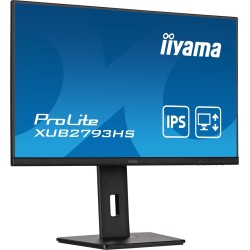 Monitor IIYAMA 68,5 cm (27 cali) XUB2793HS-B7 16:9 HDMI+DP IPS Lift