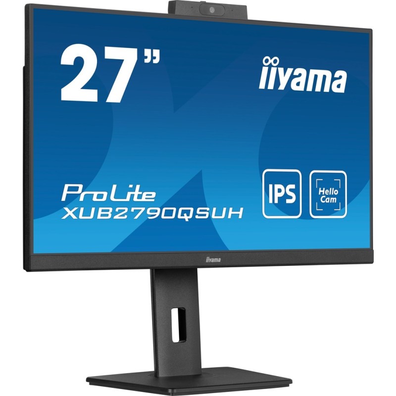 iiyama ProLite XUB2790QSUH-B1 monitor komputerowy 68,6 cm (27") 2560 x 1440 px 4K Ultra HD LED Czarny iiyama ProLite XUB2790QSUH-B1 monitor komputerowy 68,6 cm (27") 2560 x 1440 px 4K Ultra HD LED Czarny