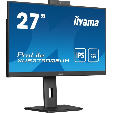 iiyama ProLite XUB2790QSUH-B1 monitor komputerowy 68,6 cm (27") 2560 x 1440 px 4K Ultra HD LED Czarny