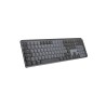 Logitech MX Mechanical klawiatura Biuro RF Wireless + Bluetooth QWERTZ Niemiecki Grafitowy, Szary