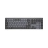 Logitech MX Mechanical klawiatura Biuro RF Wireless + Bluetooth QWERTZ Niemiecki Grafitowy, Szary