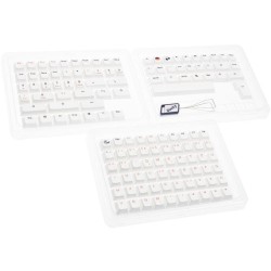 Ducky Outlaw 65 klawiatura Uniwersalne USB Srebrny