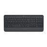 Logitech Signature MK650 Combo For Business klawiatura Dołączona myszka Biuro Bluetooth QWERTZ Niemiecki Grafitowy