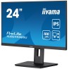 iiyama ProLite XUB2492QSU-B1 monitor komputerowy 60,5 cm (23.8") 2560 x 1440 px Wide Quad HD LED Czarny