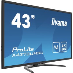 iiyama ProLite X4373UHSU-B1 monitor komputerowy 108 cm (42.5") 3840 x 2160 px 4K Ultra HD Czarny