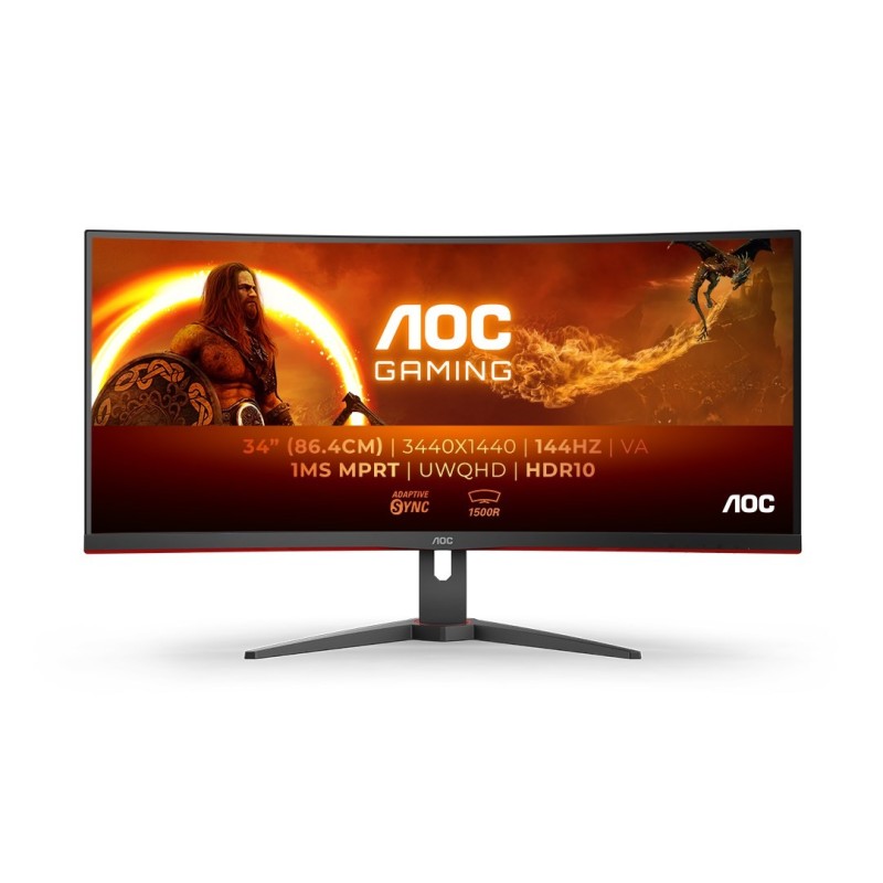 MONITOR AOC LED 34” CU34G2XE/BK MONITOR AOC LED 34” CU34G2XE/BK