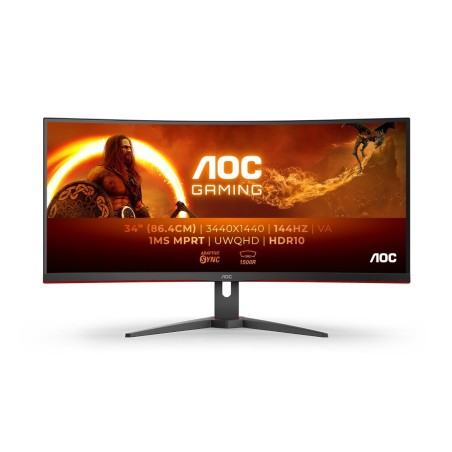 MONITOR AOC LED 34” CU34G2XE/BK