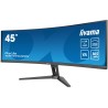 iiyama G-MASTER 45"LCD Curved Bus. UWQHD monitor komputerowy 114,3 cm (45") 5120 x 1440 px Dual QHD LED Czarny