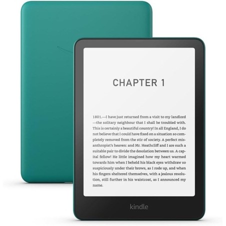 Ebook New Kindle Paperwhite (12th Generation) - 2024 release 7” glare-free 16GB Wi-Fi (Ad-supported) Jade