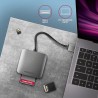 Axagon CRE-S3 External card reader USB-A 3.2 Gen 1 3-slot & lun SD/microSD/CF czytnik kart USB 3.2 Gen 1 (3.1 Gen 1) Type-A