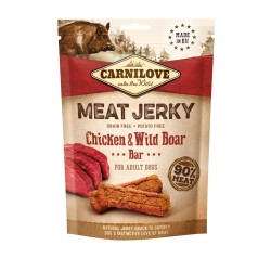 Carnilove Jerky Chicken & Wild Boar Bar Dog 100g