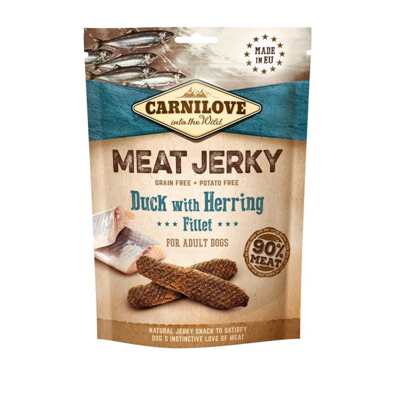 Carnilove Jerky Duck With Herring Fillet 100g