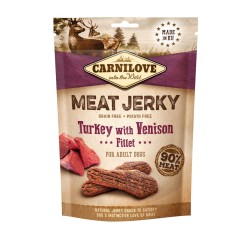 Carnilove Jerky Turkey With Venison Fillet 100g