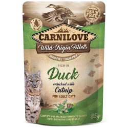 Carnilove Cat Pouch Duck&Catnip 85g