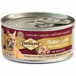 CARNILOVE WMM CHICKEN& LAMB FOR ADULT CATS 100 g