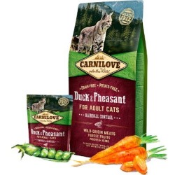 CARNILOVE CAT DUCK&PHEASANT HAIRBALL CONTROL 400G