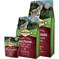 CARNILOVE CAT DUCK&PHEASANT HAIRBALL CONTROL 400G