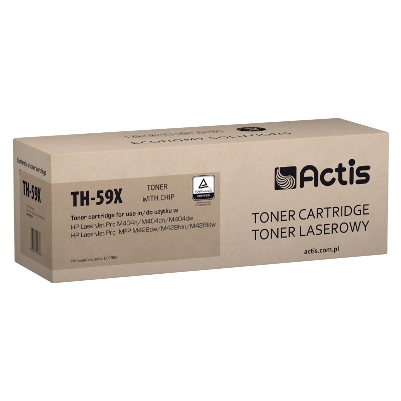 Actis TH-59X Toner (zamiennik HP CF259X Supreme 10000 stron czarny) z chipem monitorującym poziom tonera. Zalecamy wyłączenie