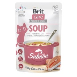 Brit Care Soup with salmon 75g cat