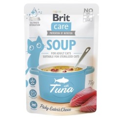 Brit Care Soup with duck tuna 75g cat