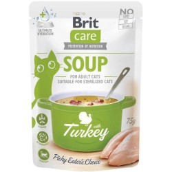 Brit Care Soup with duck turkey75g cat