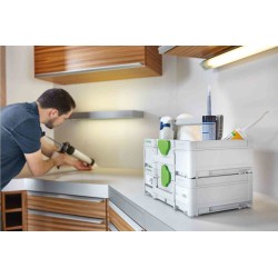 Festool SYS3 TB M 237 Przybornik Zielony, Biały