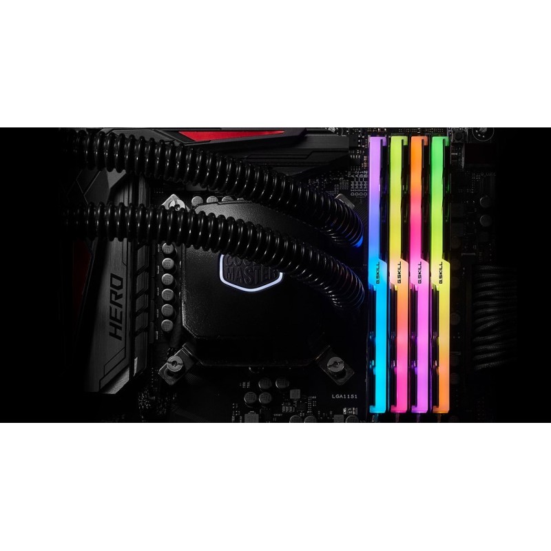 G.SKILL TRIDENTZ RGB DDR4 64GB 4X16GB 3600MHZ CL16 XMP2 F4-3600C16Q-64GTZRC