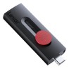 Lexar JumpDrive Dual Drive D300 pamięć USB 256 GB USB Type-A / USB Type-C 3.2 Gen 1 (3.1 Gen 1) Czarny