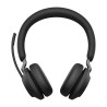 Jabra Evolve2 65, UC Stereo Zestaw słuchawkowy Bezprzewodowy Opaska na głowę Biuro/centrum telefoniczne USB Typu-A Bluetooth