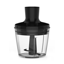 Tefal Quickchef HB656838 blender 0,8 l Blender immersyjny 1000 W Czarny, Stal nierdzewna