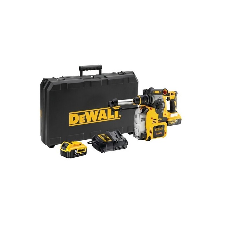Makita DCH275P2-QW młot udarowo-obrotowy + system odpylania Makita DCH275P2-QW młot udarowo-obrotowy + system odpylania