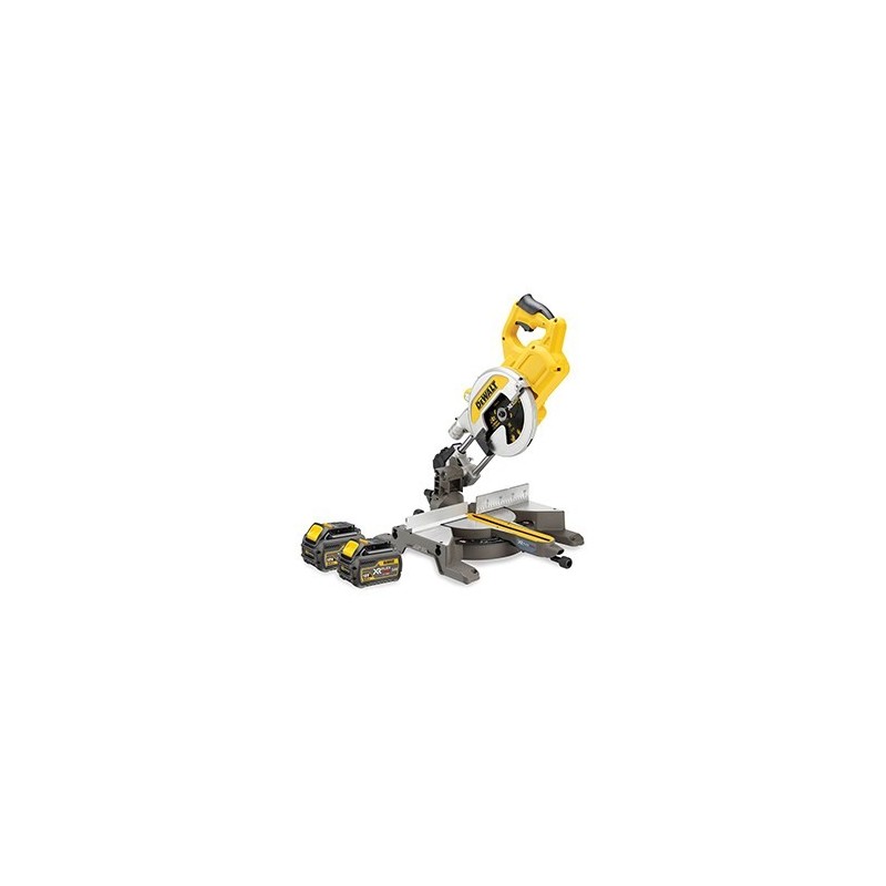 Pilarka ukosowa DEWALT DCS777T2-QW FLEXVOLT 54V 2x6.0Ah 216mm z silnikiem bezszczotkowym (ukośnica kapówka) Pilarka ukosowa DEWALT DCS777T2-QW FLEXVOLT 54V 2x6.0Ah 216mm z silnikiem bezszczotkowym (ukośnica kapówka)