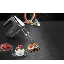 Tefal Powermix Silence HT650E Mikser ręczny 600 W Srebrny
